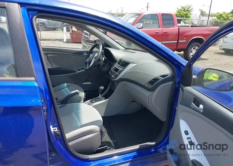 2014 Hyundai Accent Gls from USA, damaged, VIN KMHCT4AEXEU685576